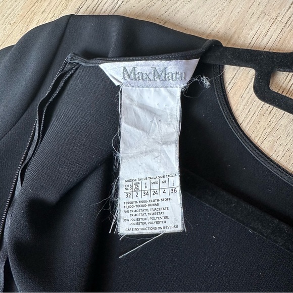 MaxMara Black Dress S - Picture 7 of 8